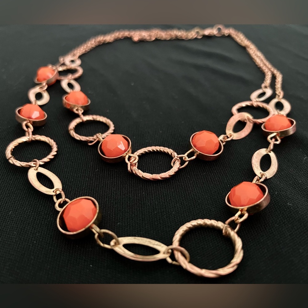 Orange Necklace